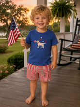 Load image into Gallery viewer, PATRIOTIC PUP SHORT SET