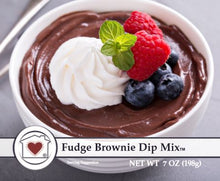 Load image into Gallery viewer, FUDGE BROWNIE DIP MIX