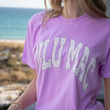 Load image into Gallery viewer, LULU MAC CAMO TEE - NEON VIOLET