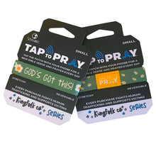 Load image into Gallery viewer, TAP TO PRAY™ WRISTBANDS - KFS - GOD'S GOT THIS