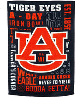 Load image into Gallery viewer, AUBURN UNIVERSITY ES FAN RULE - GARDEN FLAG