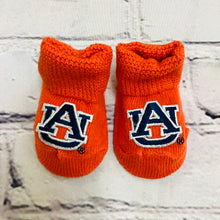 Load image into Gallery viewer, AUBURN NEWBORN BOOTIES