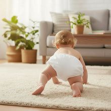 Load image into Gallery viewer, CLASSIC DIAPER COVER WHITE
