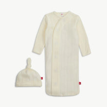Load image into Gallery viewer, MAGNET ME GOWN + HAT SET - LOVE LINES TOFU
