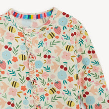 Load image into Gallery viewer, MAGNETIC ME HONEY BLOSSOM FOOTIE WITH RUFFLE
