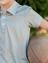 Load image into Gallery viewer, PROPERLY TIED BOY'S INLET POLO - TOUCHDOWN
