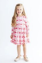 Load image into Gallery viewer, CANDY CANE BALLET TWIRL DRESS
