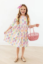 Load image into Gallery viewer, EGG-STRA CUTE POCKET TWIRL DRESS