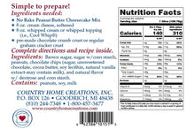 Load image into Gallery viewer, NO-BAKE PEANUT BUTTER CHEESECAKE MIX