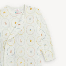 Load image into Gallery viewer, MAGNET ME GOWN + HAT SET - NURSERY MAGIC CREAM