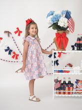 Load image into Gallery viewer, PATRIOTIC PATCHWORK DRESS