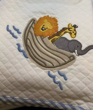 Load image into Gallery viewer, NOAH'S ARK QUILTED BLANKET
