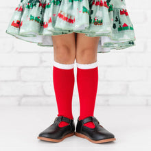 Load image into Gallery viewer, RED KNEE SOCKS