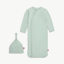 Load image into Gallery viewer, MAGNETIC ME GOWN & HAT SET - BABY BLUE