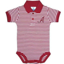 Load image into Gallery viewer, ALABAMA STRIPE POLO ONESIE