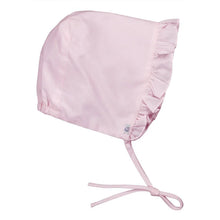 Load image into Gallery viewer, PINK ROSETTE DRESS/BONNET