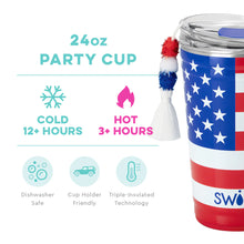 Load image into Gallery viewer, SWIG 24 OZ PARTY CUP ALL AMERICAN