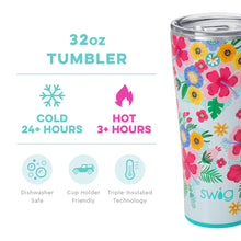 Load image into Gallery viewer, SWIG 32 OZ TUMBLER STAINLESS STEEL INSULATED TUMBLER - ISLAND BLOOM