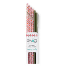 Load image into Gallery viewer, SWIG REUSABLE STRAW SET - ON THE PROWL