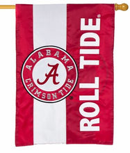Load image into Gallery viewer, UNIVERSITY ALABAMA EMBELLISH HOUSE FLAG