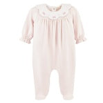 Load image into Gallery viewer, SWEET ROSE FOOTIE W/ROUND COLLAR