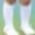 Load image into Gallery viewer, Classic White Nylon Knee High Socks