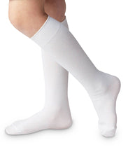 Load image into Gallery viewer, Classic White Nylon Knee High Socks