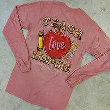 Load image into Gallery viewer, TEACH LONG SLEEVE TEE