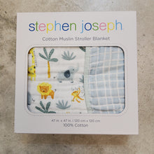 Load image into Gallery viewer, MUSLIN STROLLER BLANKET
