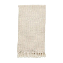 Load image into Gallery viewer, CREAM KNIT THROW