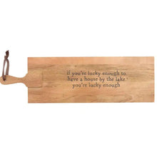 Load image into Gallery viewer, LAKE PADDLE SERVING BOARD