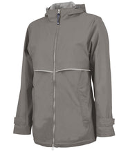 Load image into Gallery viewer, CHARLES RIVER NEW ENGLANDER RAIN JACKET - GRAY