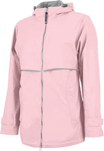 Load image into Gallery viewer, CHARLES RIVER NEW ENGLANDER RAIN JACKET - LIGHT PINK