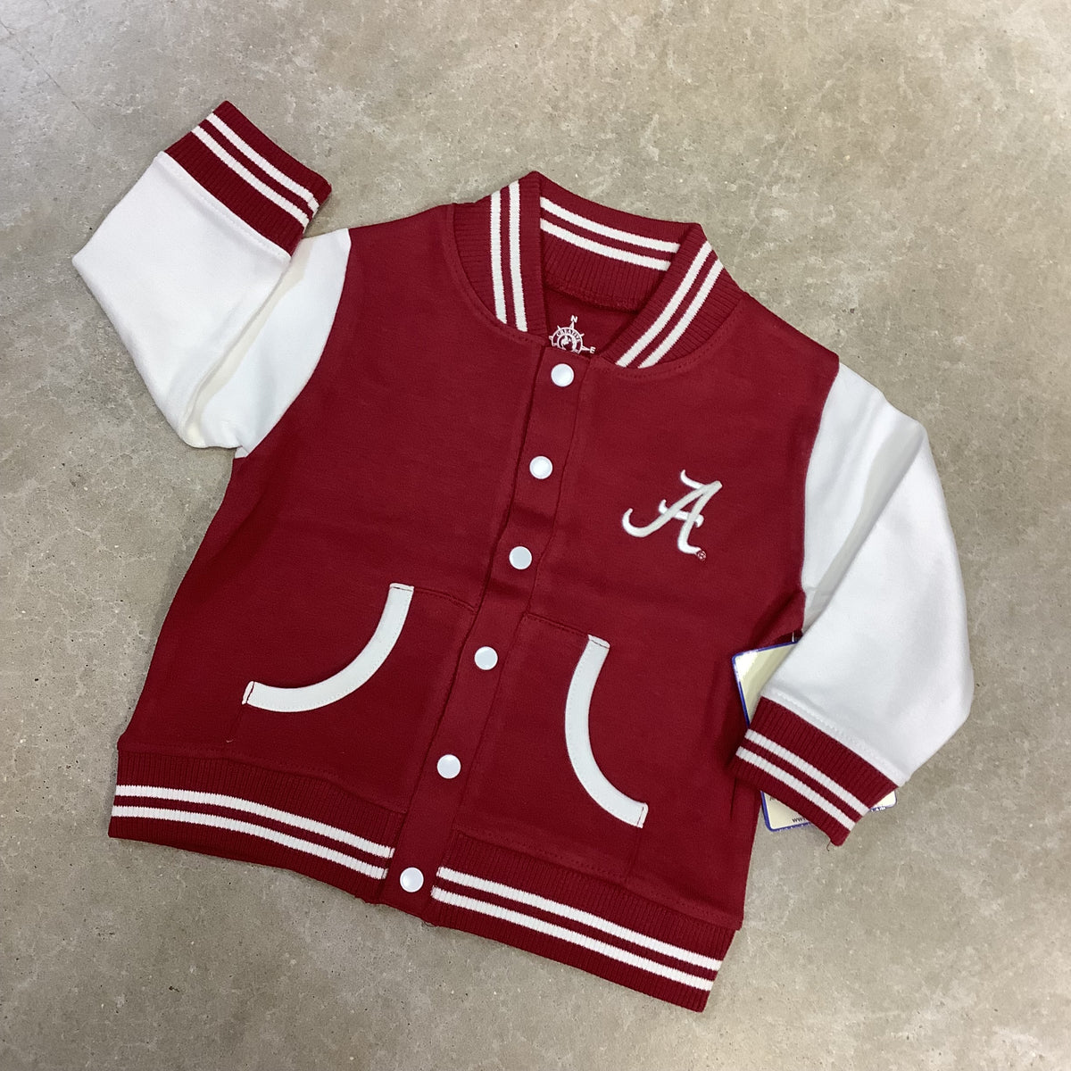 Alabama crimson outlet tide letterman jacket