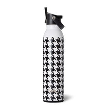 Load image into Gallery viewer, SWIG, FLIP & SIP WATERBOTTLE-HOUNDSTOOTH