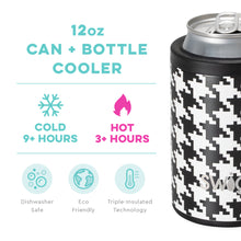 Load image into Gallery viewer, SWIG, 12 OZ. COMBO COOLER-HOUNDSTOOTH