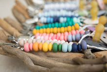 Load image into Gallery viewer, SILICONE BEADED PACIFIER CLIP