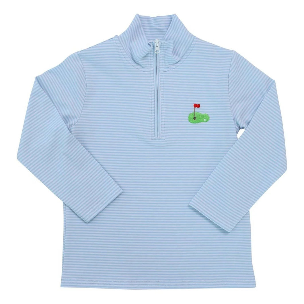 1/4 ZIP PULLOVER - GOLF