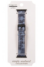 Load image into Gallery viewer, SIMPLY SOUTHERN BLUE CAMO WATCH BAND
