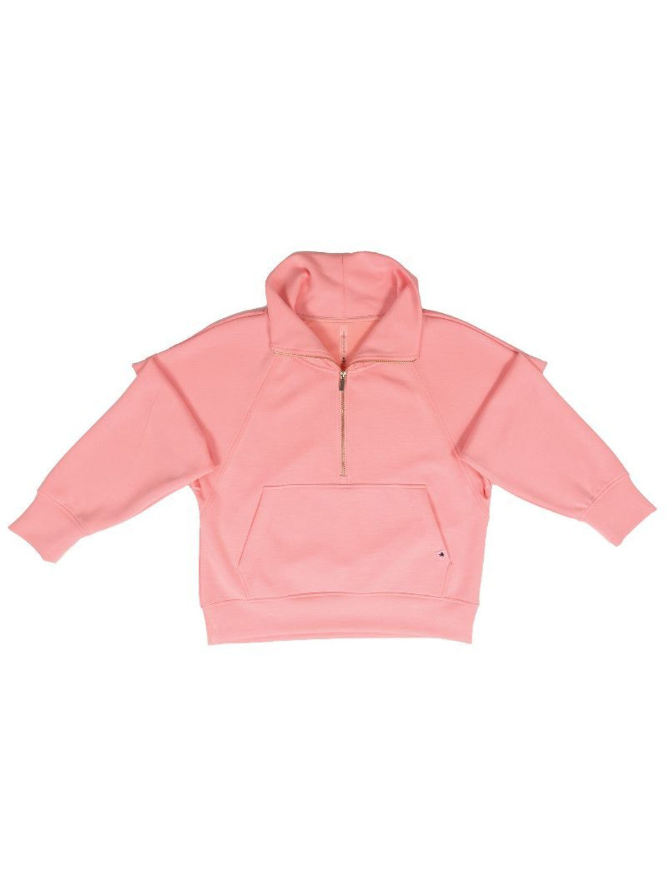 HALF ZIP RAGLAND - PETAL