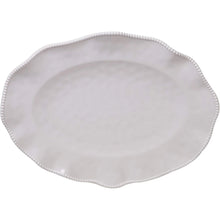 Load image into Gallery viewer, PERLETTE CREAM MELAMINE OVAL PLATTER - 18"X13.5"

