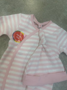 MAGNETIC ME - GOWN & HAT SET PINK STRIPE
