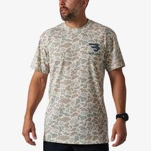 Load image into Gallery viewer, BURLEBO VINTAGE WASH TEE - GOD'S GLORY- CLASSIC DEER CAMO
