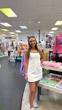 Load image into Gallery viewer, LULU MAC ATHLETIC DRESS WHITE/BLACK
