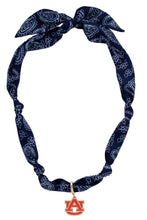 Load image into Gallery viewer, AU LOGO CHARM BANDANA SCARF NECKLACE
