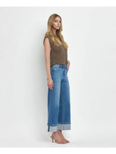 Load image into Gallery viewer, FLYING MONKEY MOORLAND CUFF WIDE LEG JEANS
