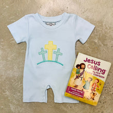 Load image into Gallery viewer, CROSS BOYS APPLIQUE ROMPER
