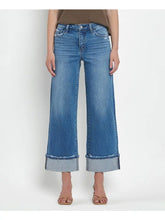 Load image into Gallery viewer, FLYING MONKEY MOORLAND CUFF WIDE LEG JEANS
