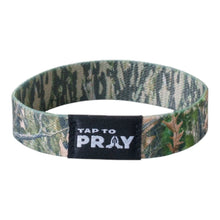 Load image into Gallery viewer, TAP TO PRAY™ WRISTBANDS - FOREST &amp; TREE BARK CAMO
