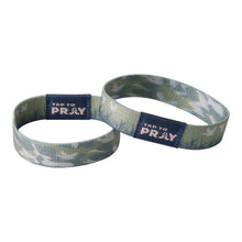 Load image into Gallery viewer, TAP TO PRAY™ WRISTBANDS - WATERFOWL CAMO
